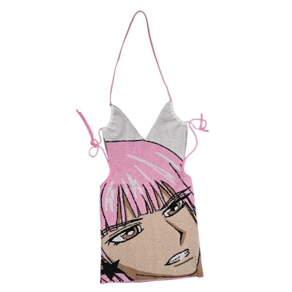 1Xblue Dresses & Skirts - Anime Pink Mini Dress